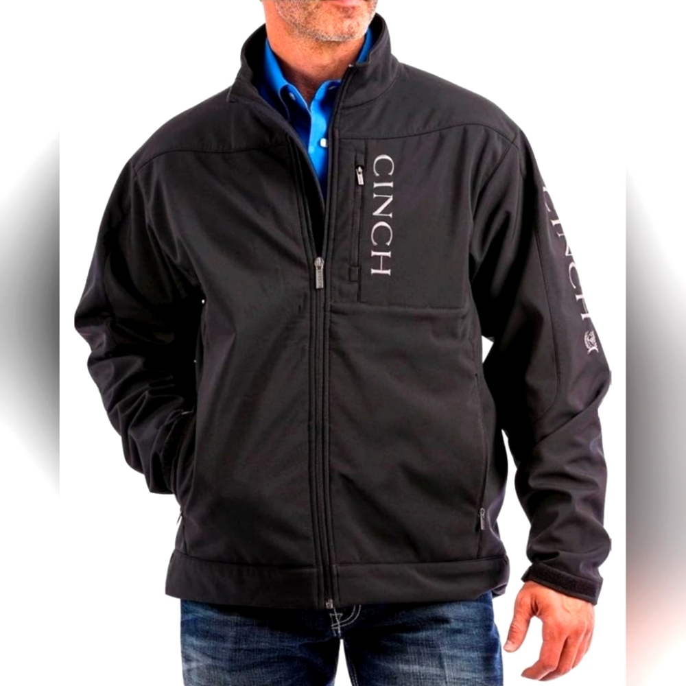 CINCH Men's Black Bonded Concealed Carry Jacket SZ XL